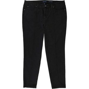 Charter Club NWT Black Jeans Size 12 Skinny Fit Ankle Tummy Slimming